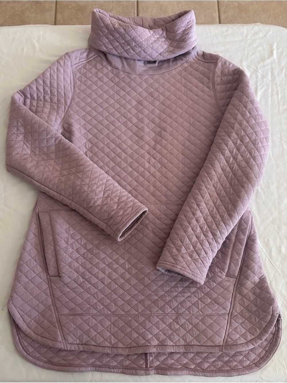 Duluth Trading Company Women's Quilted Pullover Sweater